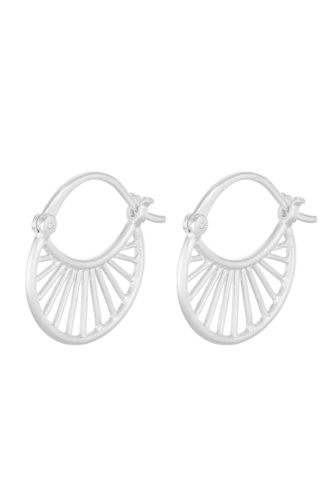 Pernille Corydon Jewellery - Small Daylight Øreringe - Silver Øreringe