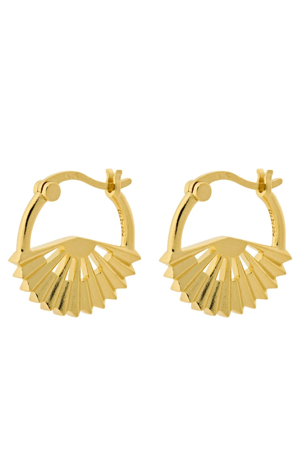 Pernille Corydon Jewellery - Small Sphere Øreringe - Gold Plated Øreringe