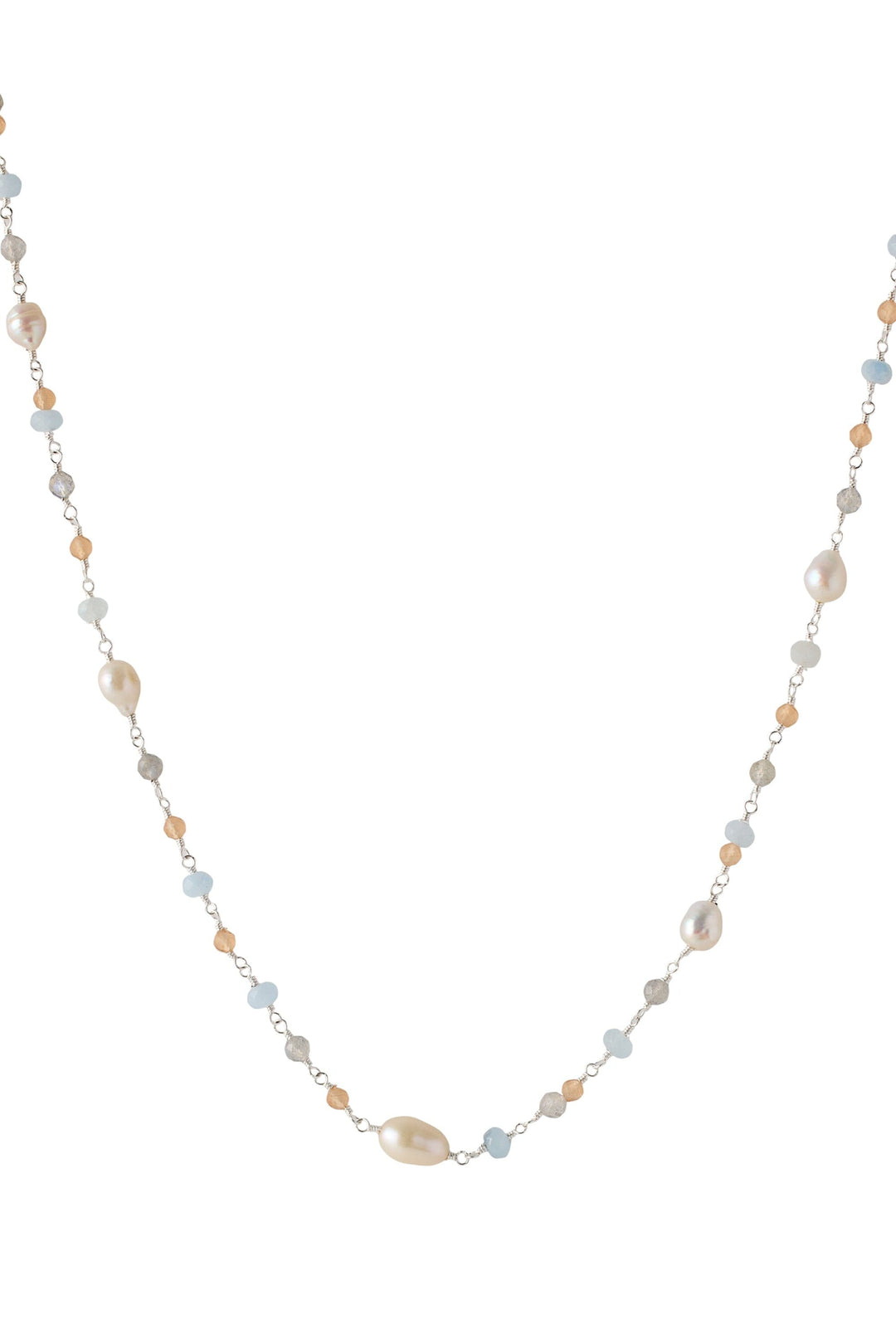 Pernille Corydon - Mellow Blue Necklace n-375-s - Halskæder