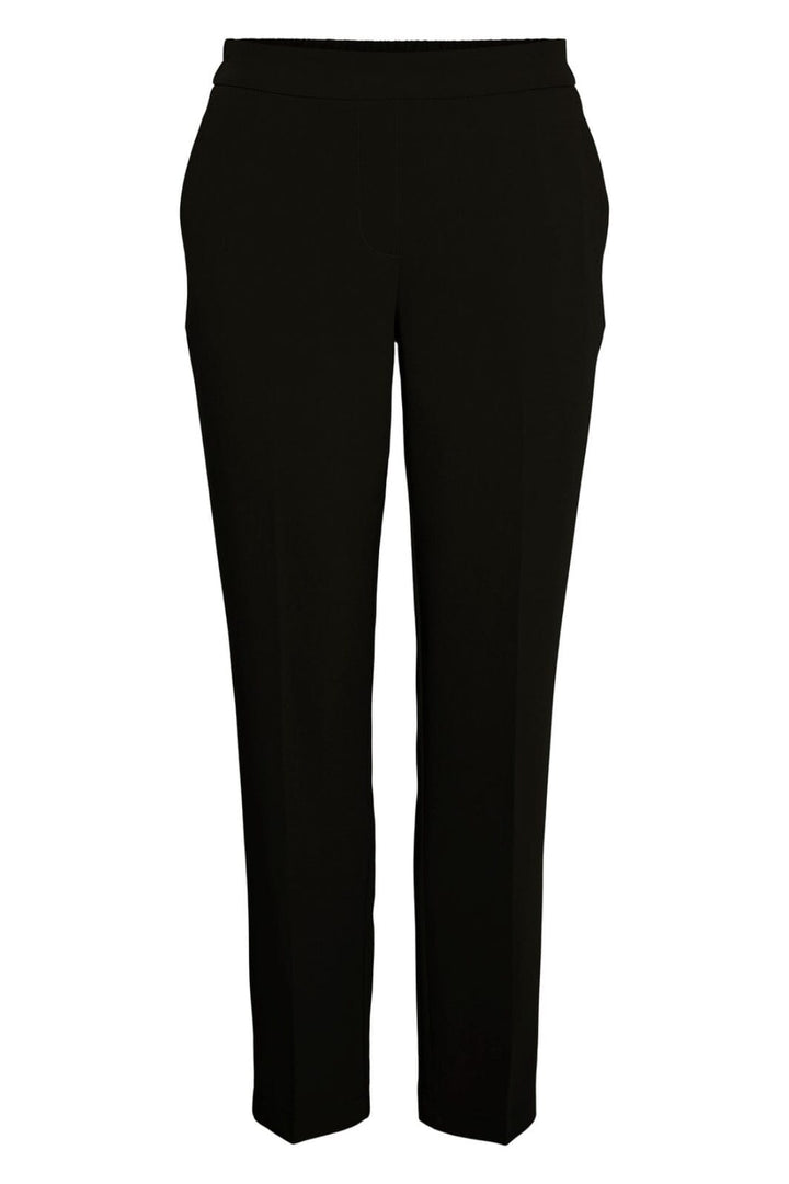 Pieces - Boss Ankel Pants - Black Bukser