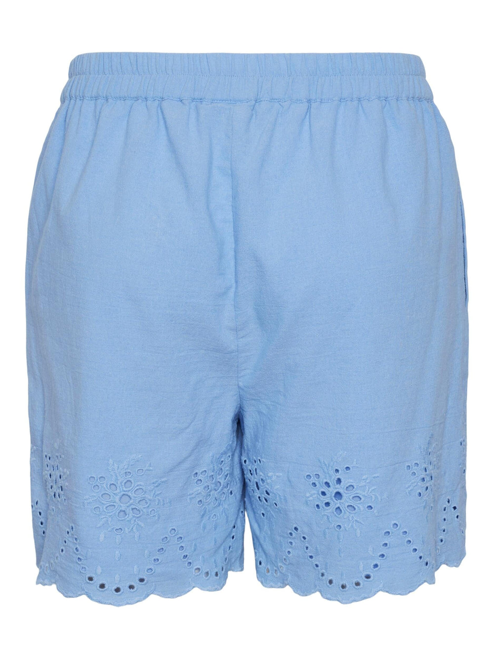 Pieces - Pcalmina Embroidery Shorts - 4486667 Hydrangea Shorts 