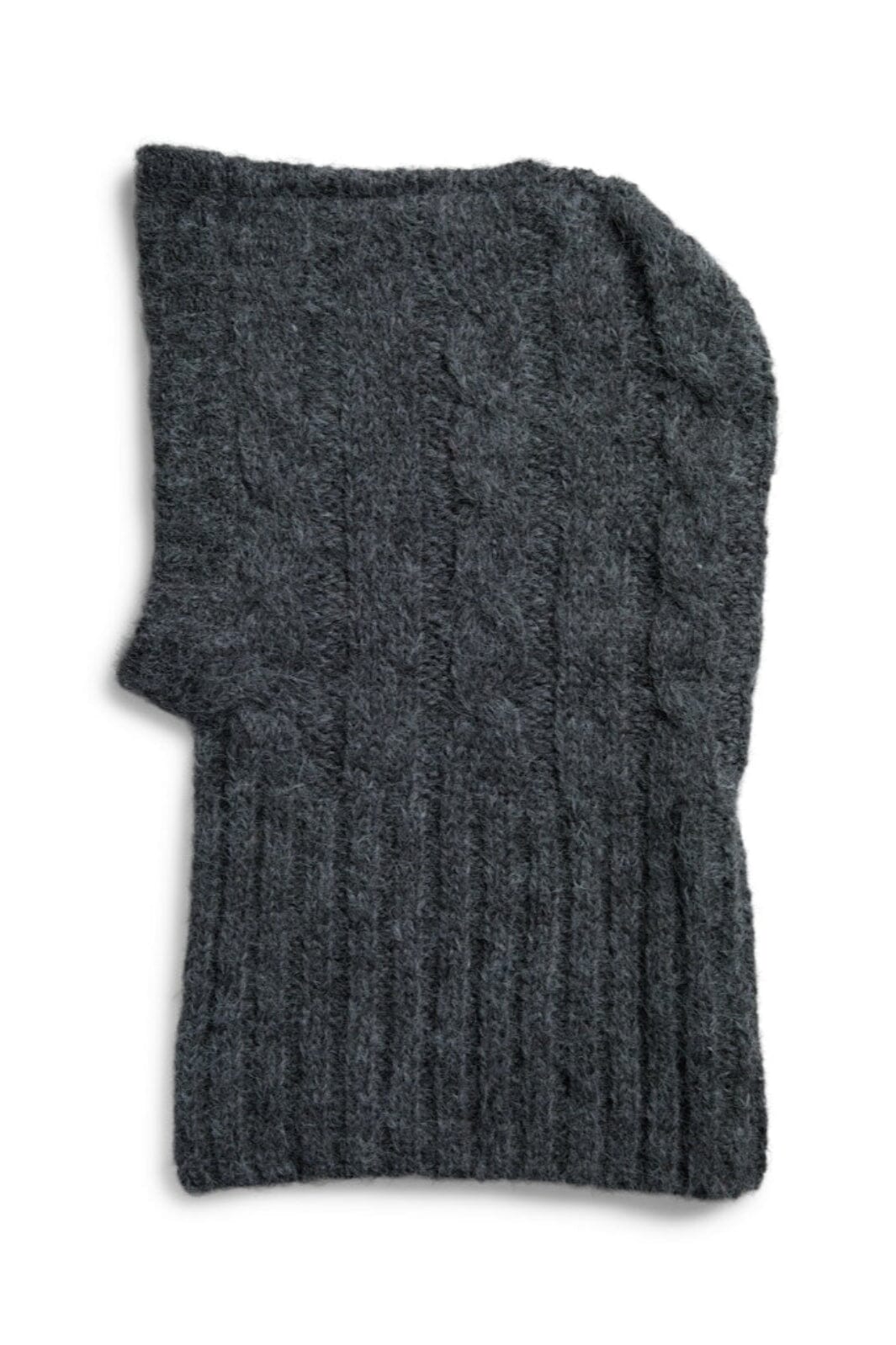 Pieces - Pcjambi Structured Balaclava - 4918207 Dark Grey Melange Huer