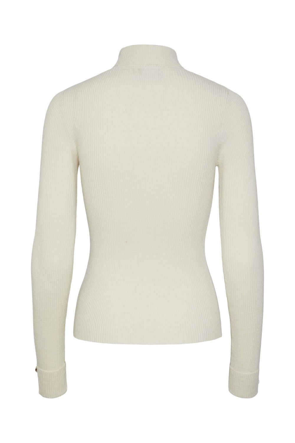 Pieces - Pcsees Ls Roll Neck Knit Pa - 4351330 Birch