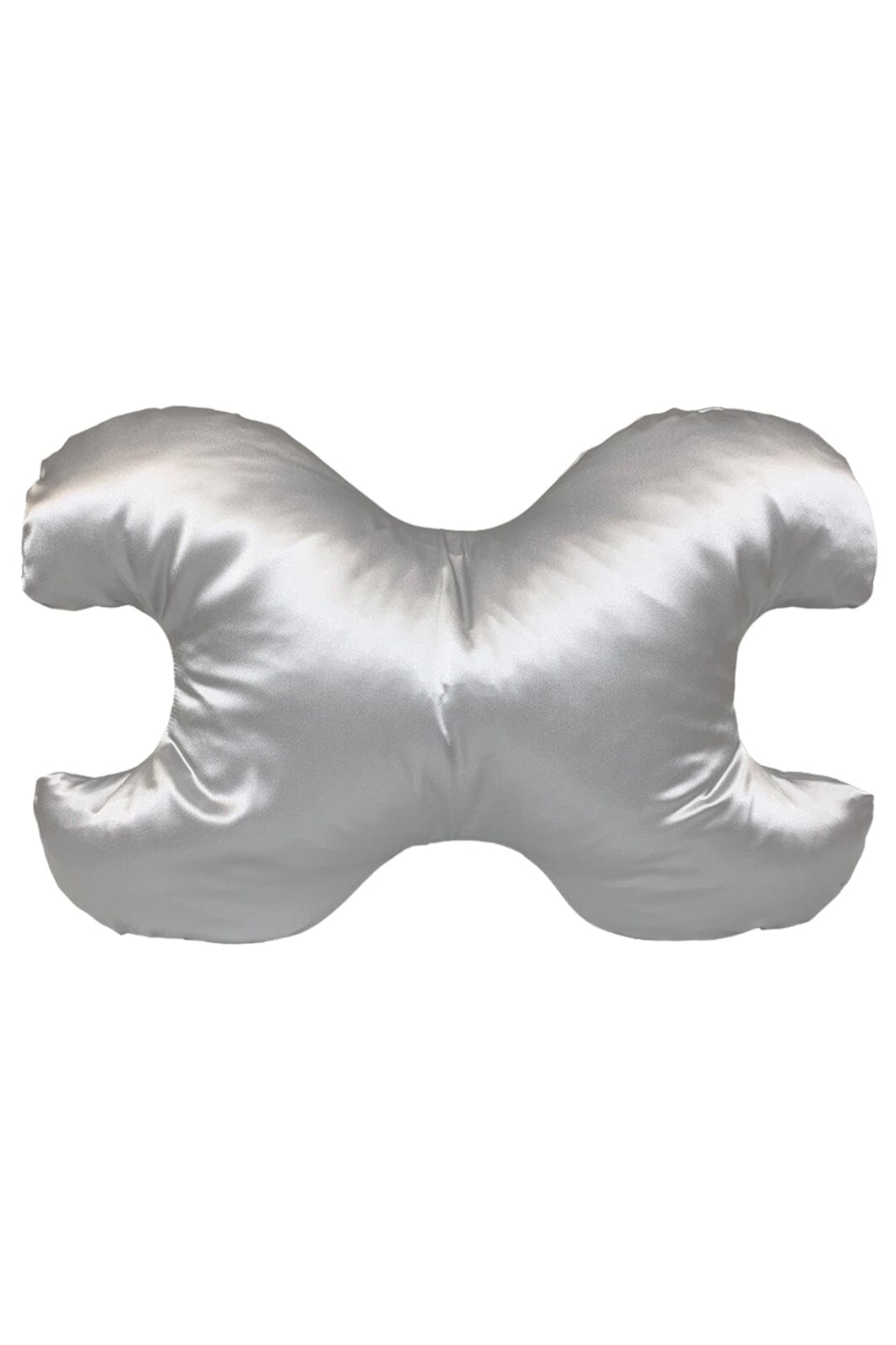 Save My Face - Le Grand - stor pude med 100% silkebetræk Silver Puder 