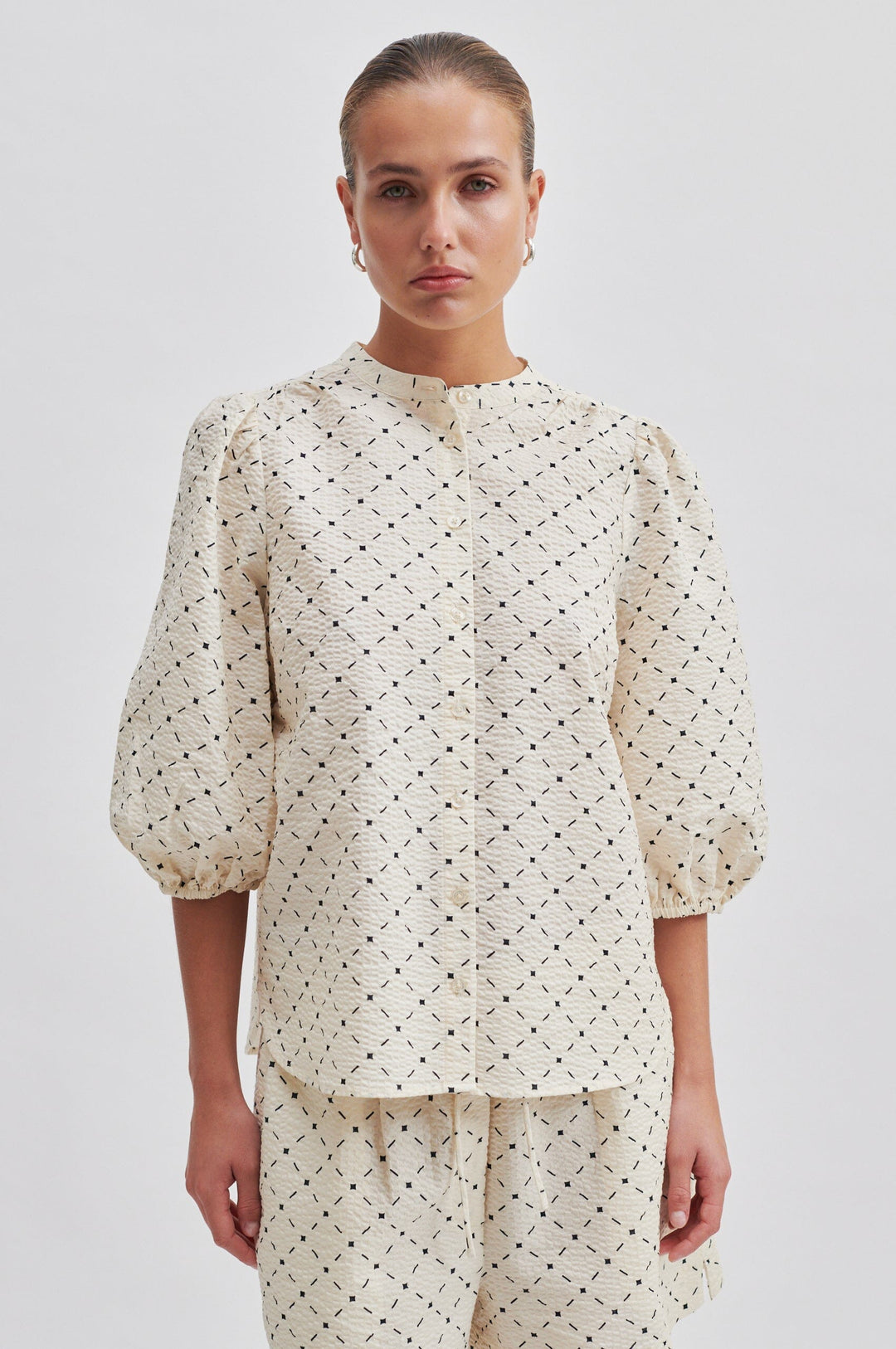 Second Female - Esa Shirt - 1043 Pumice Stone Skjorter 