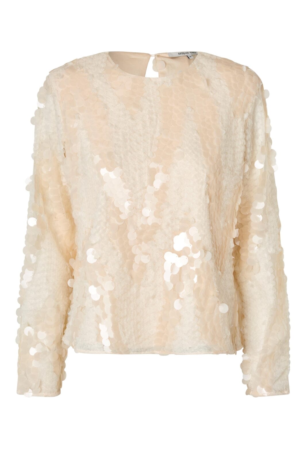 Second Female - Glimmer Blouse 60207 - 1045 Jet Stream Bluser