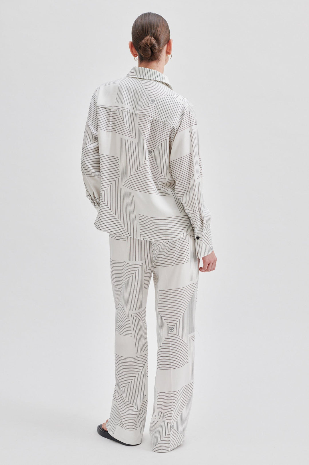 Second Female - Tiarra Shirt - 1039 Vaporous White Skjorter 