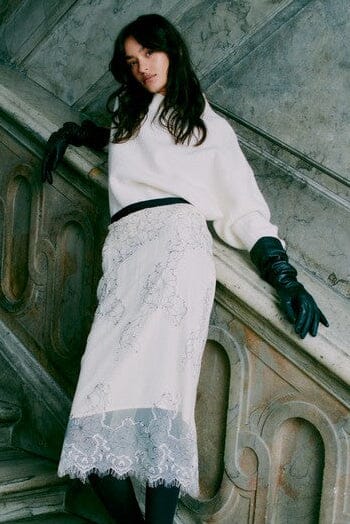 Second Female - Wila Skirt 59958 - 1047 Plaza Taupe