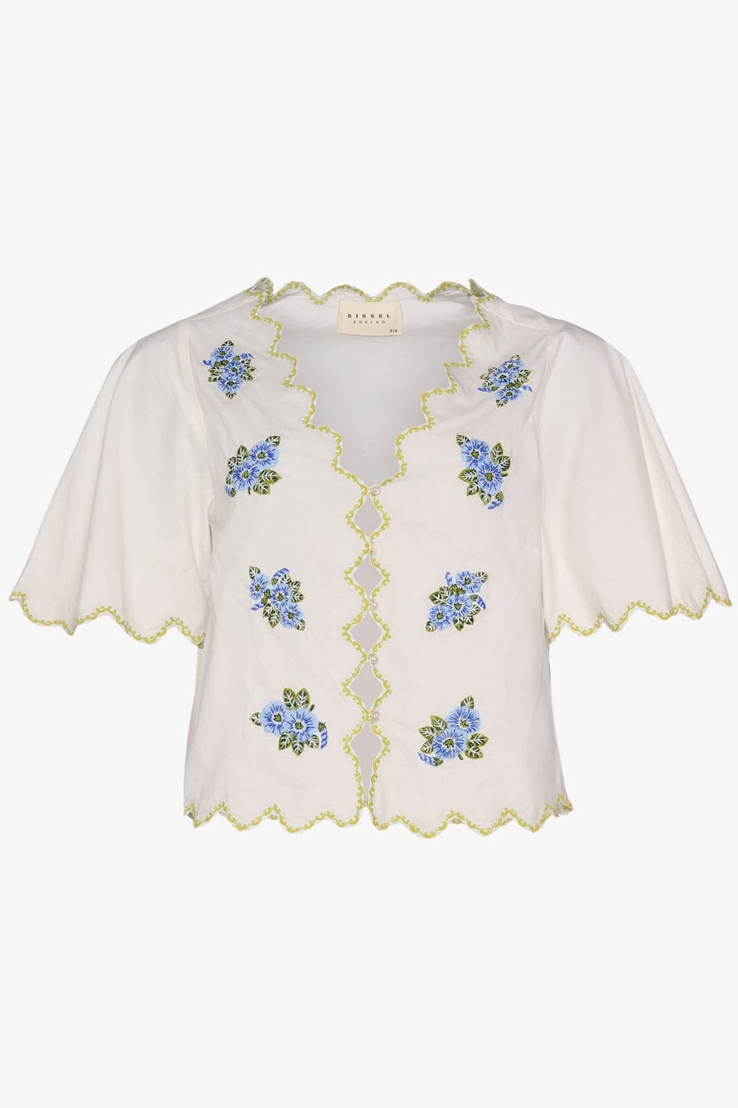 Sissel Edelbo - Blueflower Top SE 1605 - Blue Flower