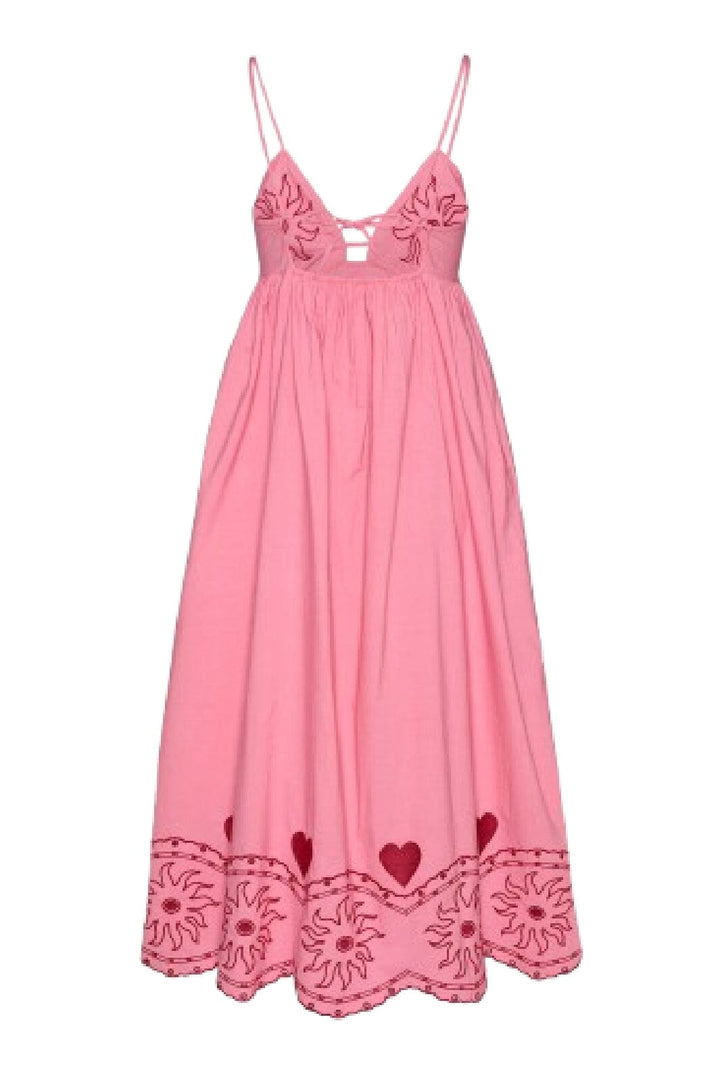 Sissel Edelbo - Geenie Strap Dress SE 1614 - Geranium Pink