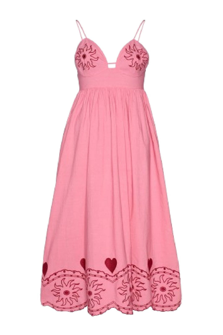 Sissel Edelbo - Geenie Strap Dress SE 1614 - Geranium Pink