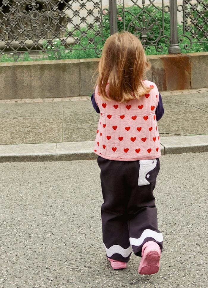 Sissel Edelbo - Honey MINI Vest SE 1660 - Tiny Red Veste