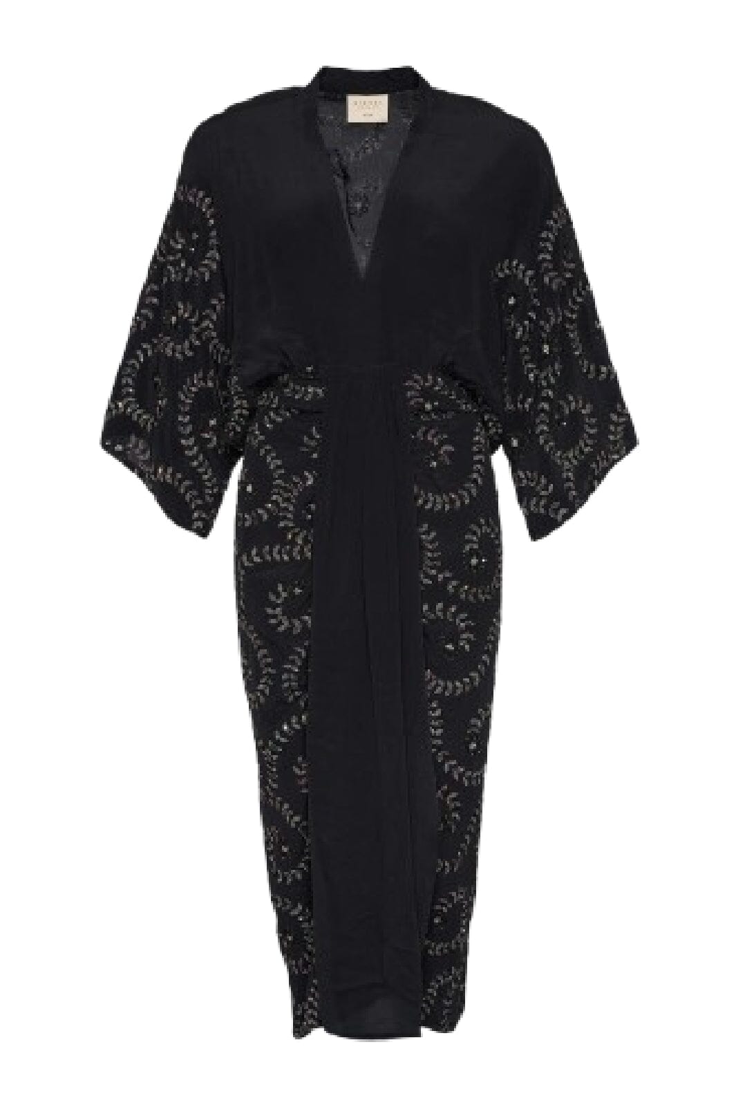 Sissel Edelbo - Juno SILK Dress SE 1717 - Sparkling Black