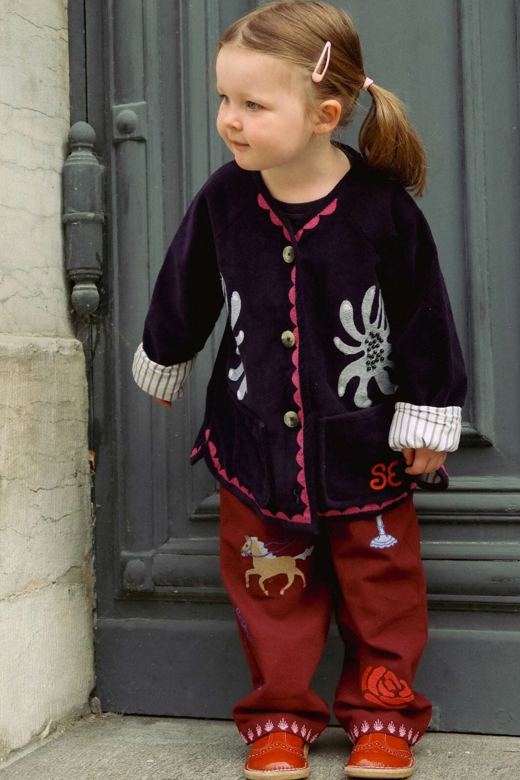 Sissel Edelbo - Amora MINI Jacket SE 1656 - Dark Red