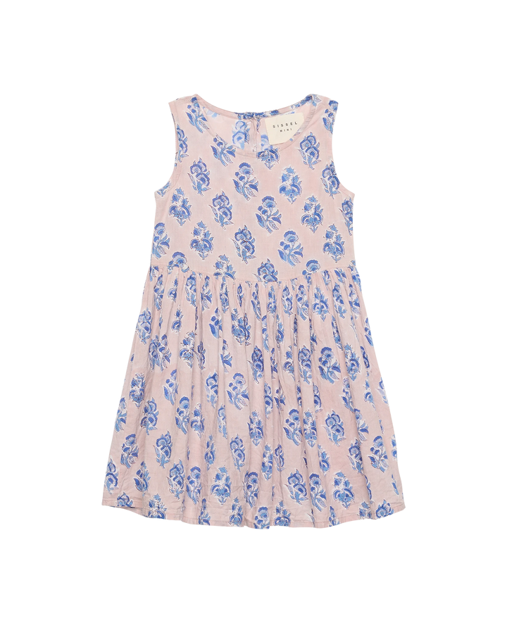 Sissel Edelbo - Suri MINI Dress SE 1395 - Blue Flowers Kjoler