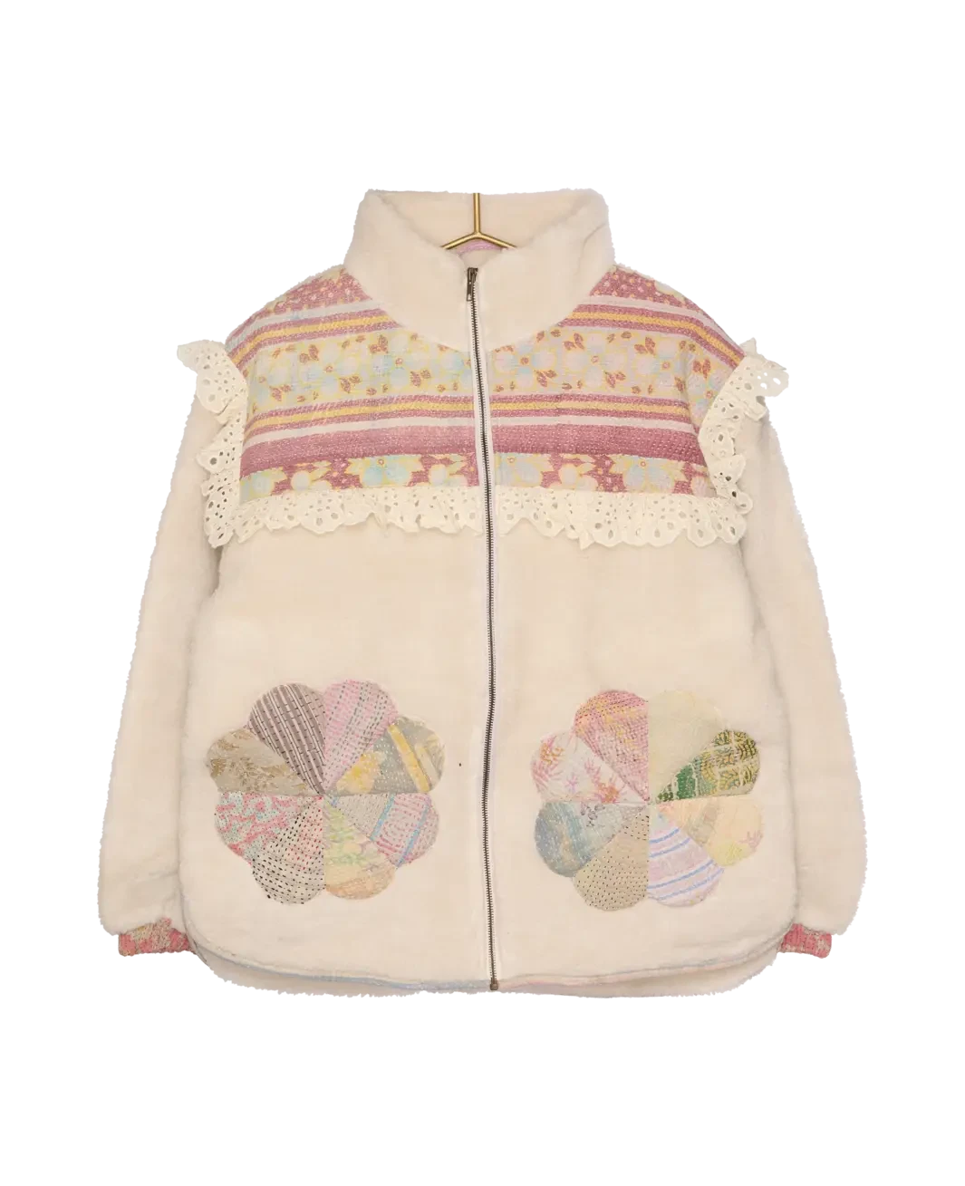 Sissel Edelbo - Vilma Jacket SE 1423-1 - Sand Patchwork No. 54