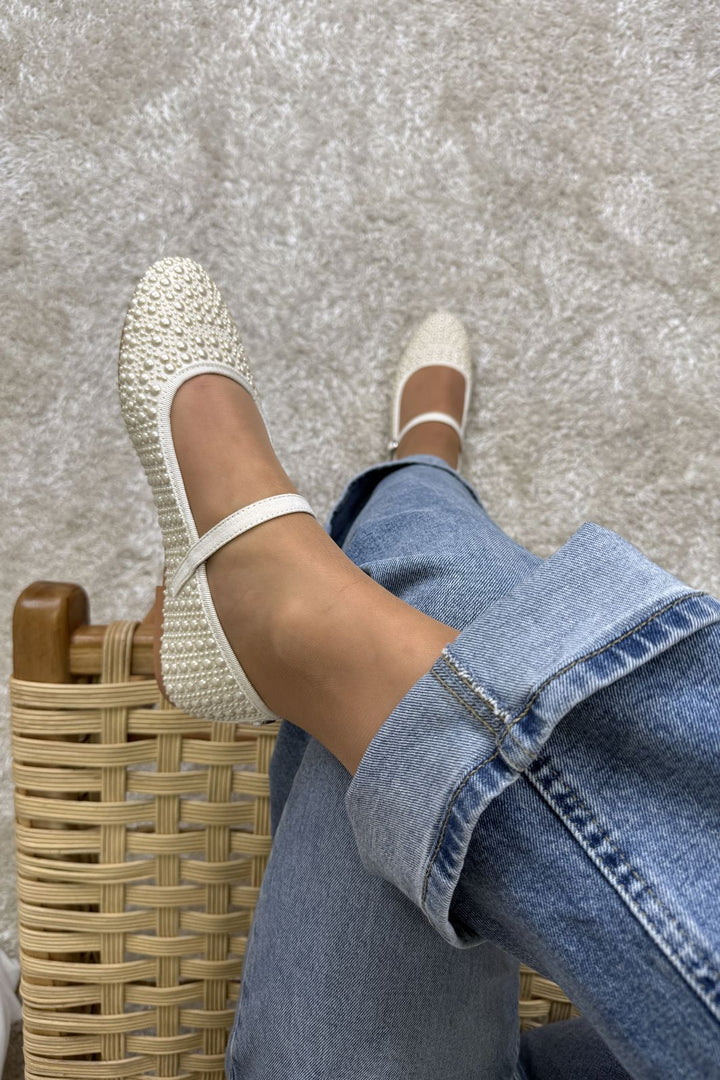 Steve Madden - Vinetta-P Sandal SM11003666 - 104 Ivory Sandaler