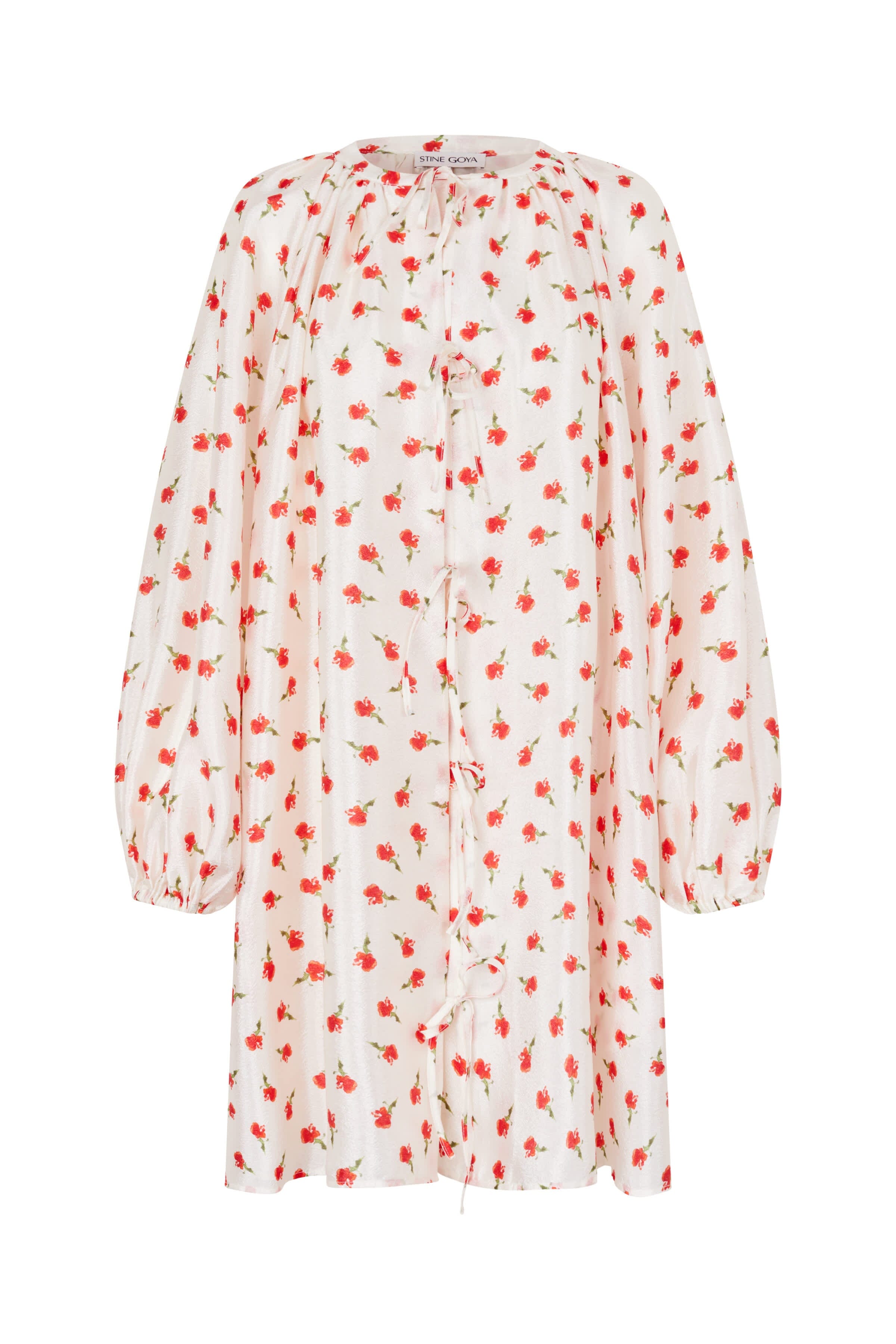 Stine Goya 2067 Flat Textured Poly Voluminous Bow Dresssg ps26 d150 stine-goya-2067-flat-textured-poly-voluminous-bow-dresssg-ps26-d150