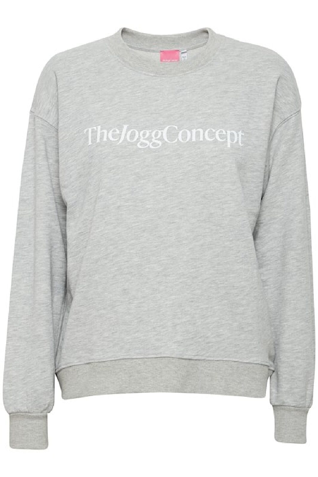 The Jogg Concept - Jcsafine Sweatshirt - 201747 Light Grey Melange Sweatshirts 