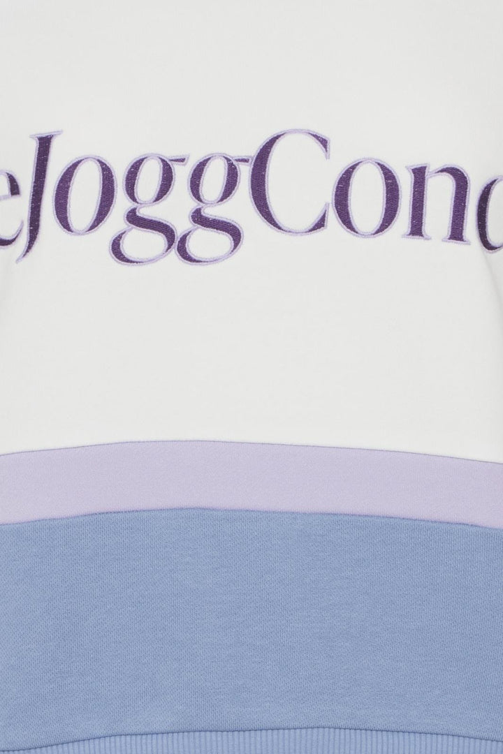 The Jogg Concept - Jcsaki Block Sweatshirt - Allure Mix