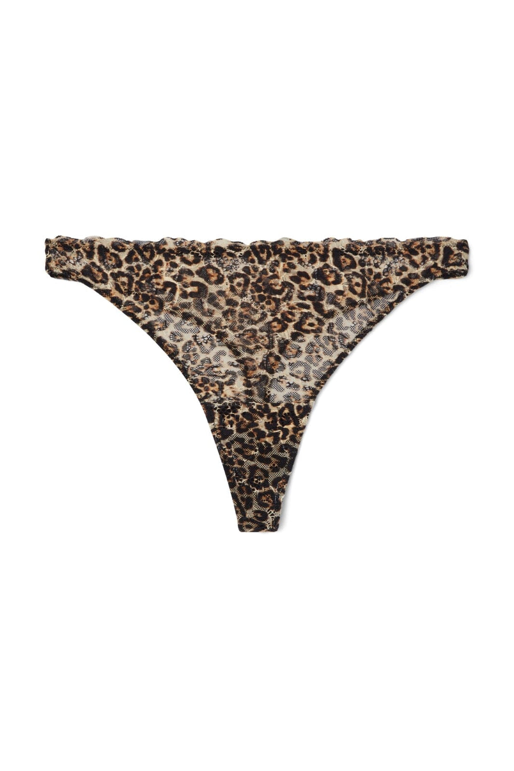 Understatement Underwear - Lace Thong - Leopard Underbukser 