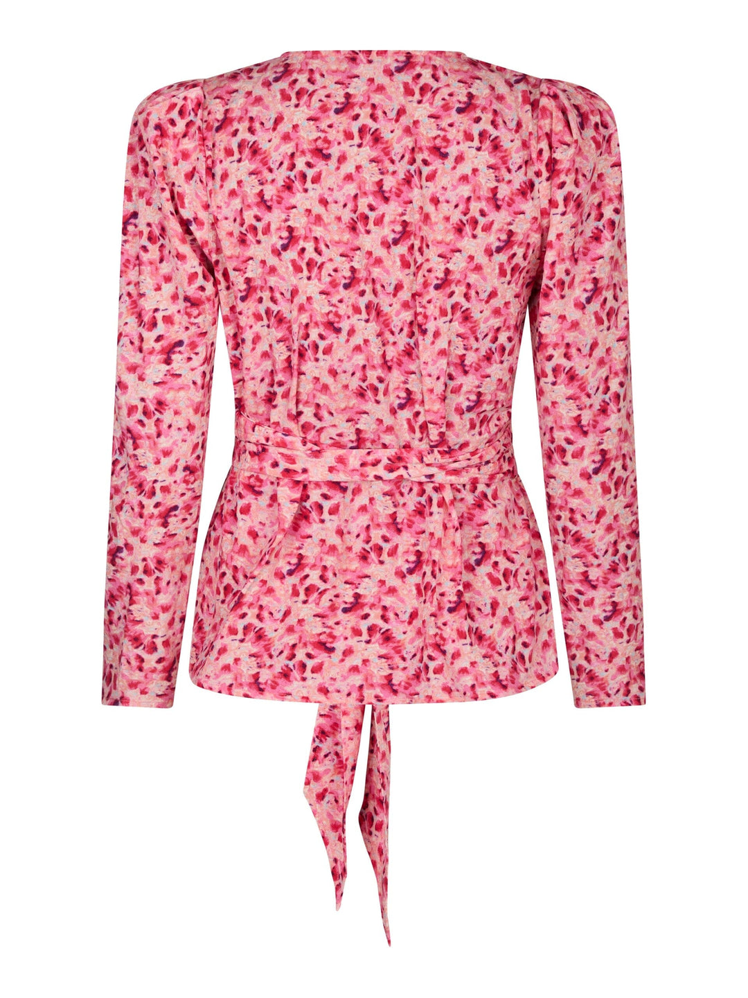 Valentin Studio - Josie Ink Dots Blouse 165457 - Pink 170 Bluser