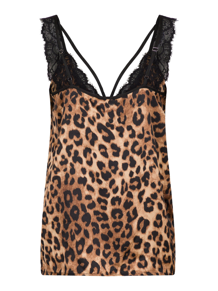 Valentin Studio - Leo String Top - Leopard Toppe