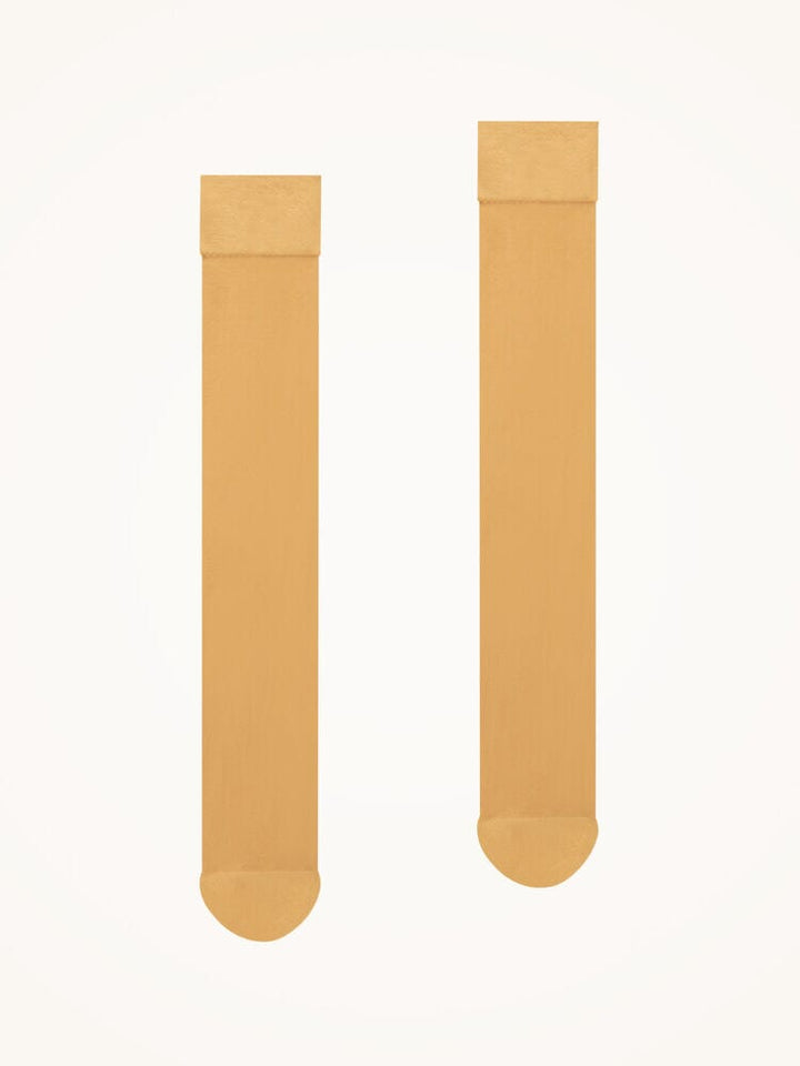Wolford - Individual 10 Knee Highs - Gobi Strømper