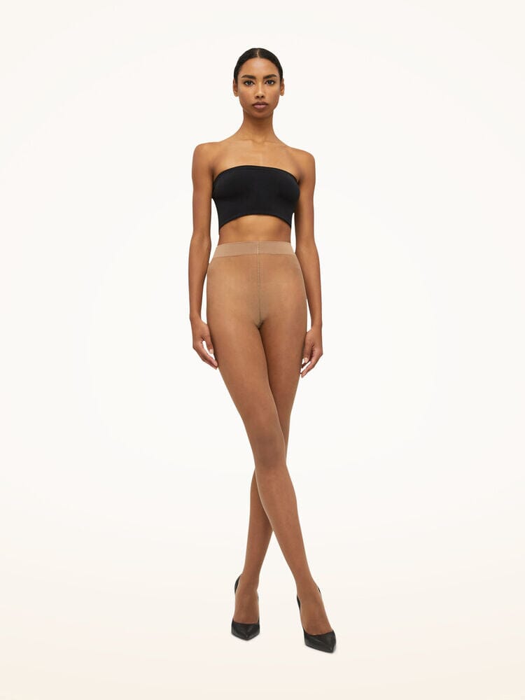 Wolford - Nude 8 Tights - Caramel Strømpebukser
