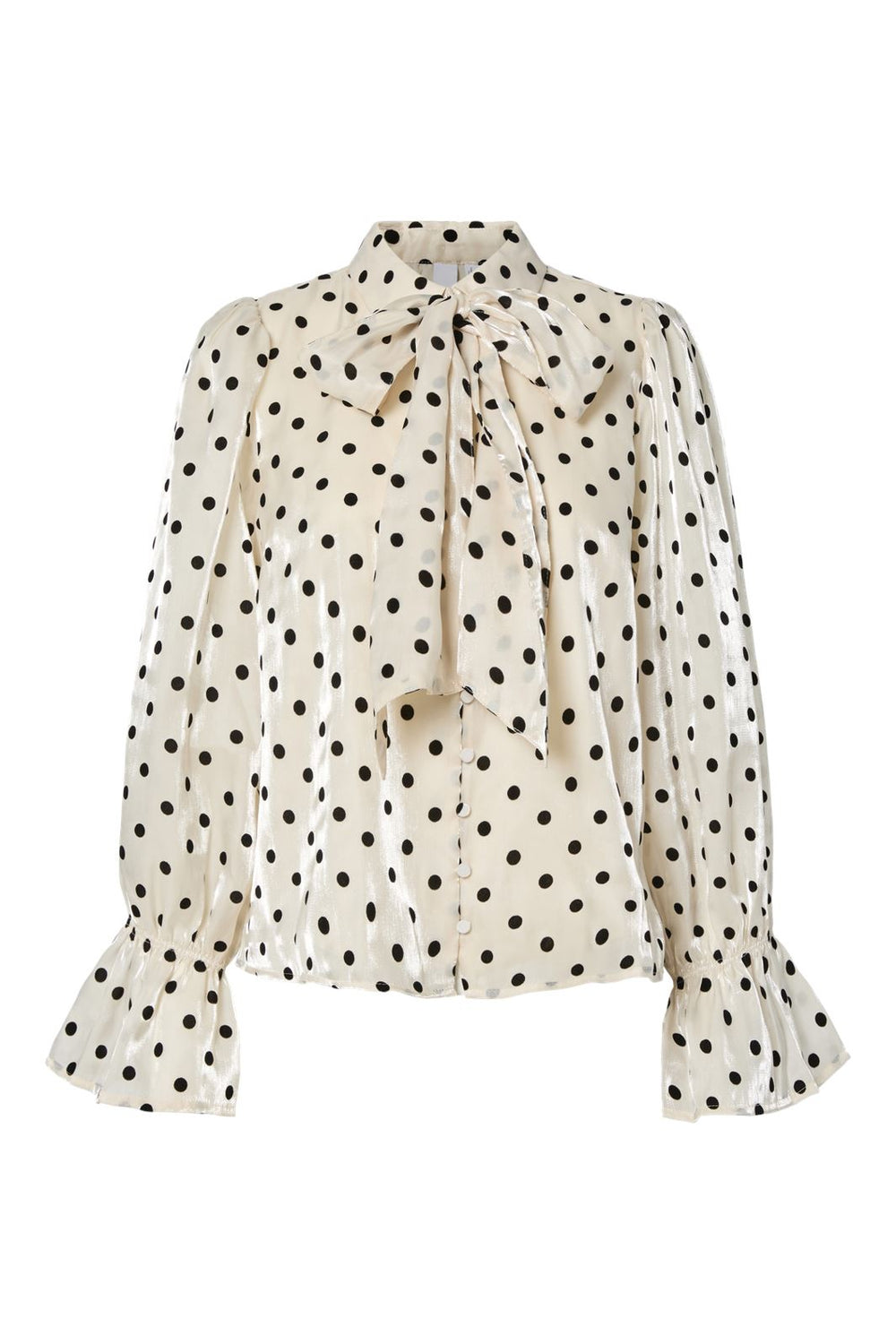 Y.A.S - Yasdottish Ls Shirt Pb - 4800758 Sandshell Dottish Aop