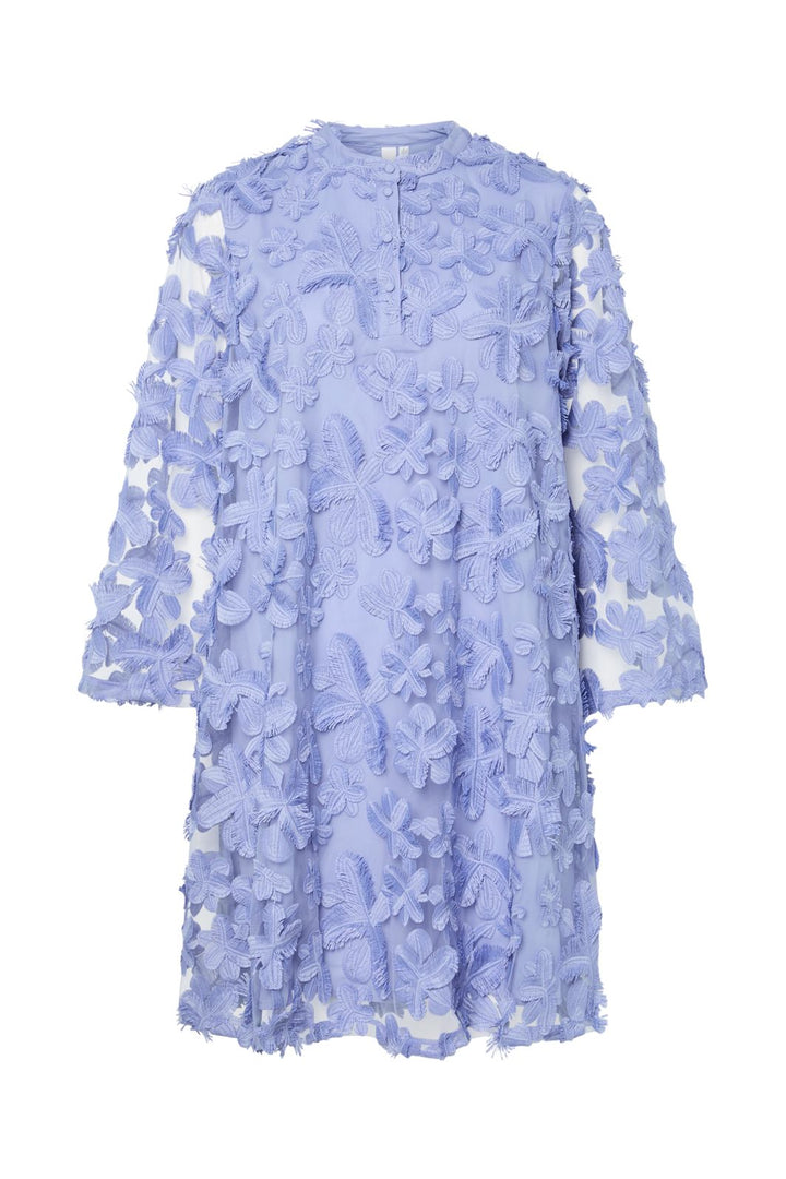 Y.A.S - Yaskarly 7/8 Short Dress - 4920193 Blue Heron