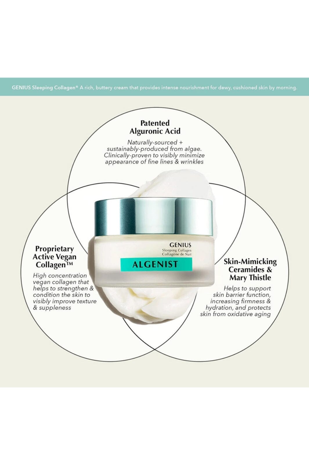 Algenist - Genius Collagen Nourishing Lip Balm Creme 