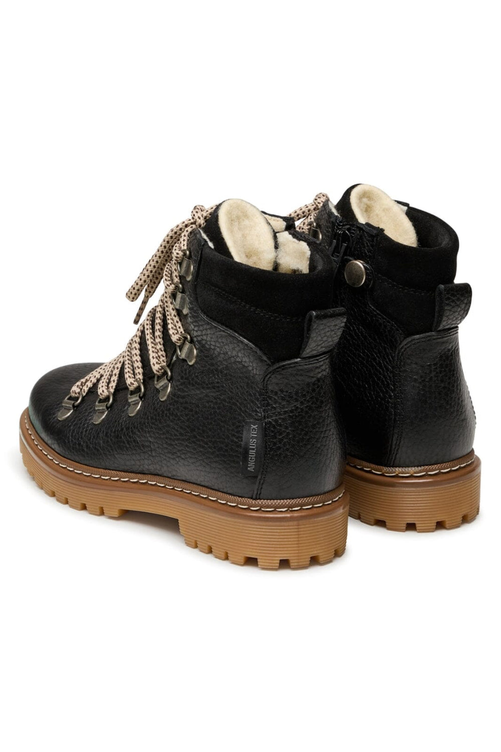 Angulus - TEX-boot with zipper and laces - 9084 Støvler 