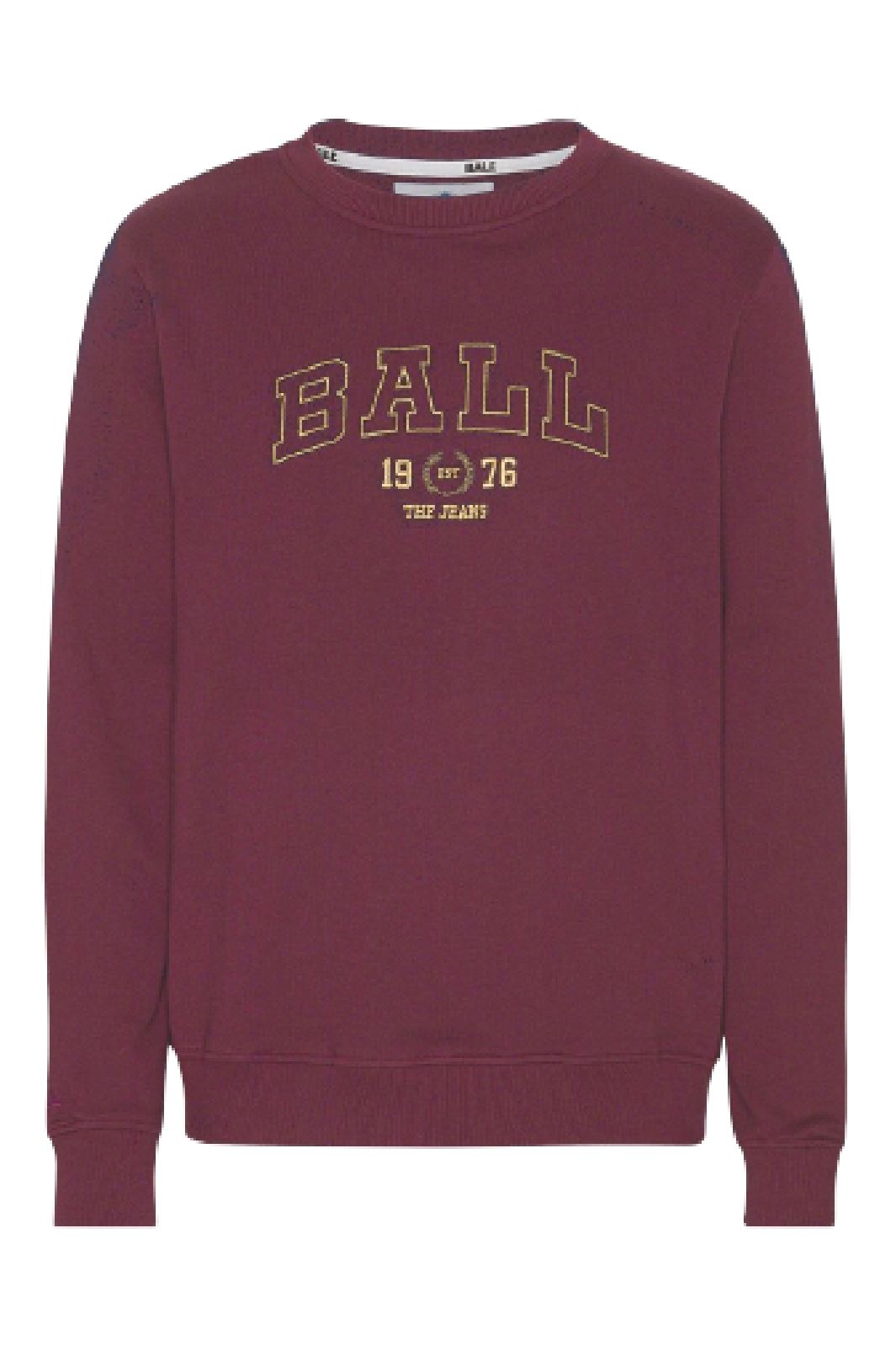 Ball - L. Taylor - Burgundy Sweatshirts 