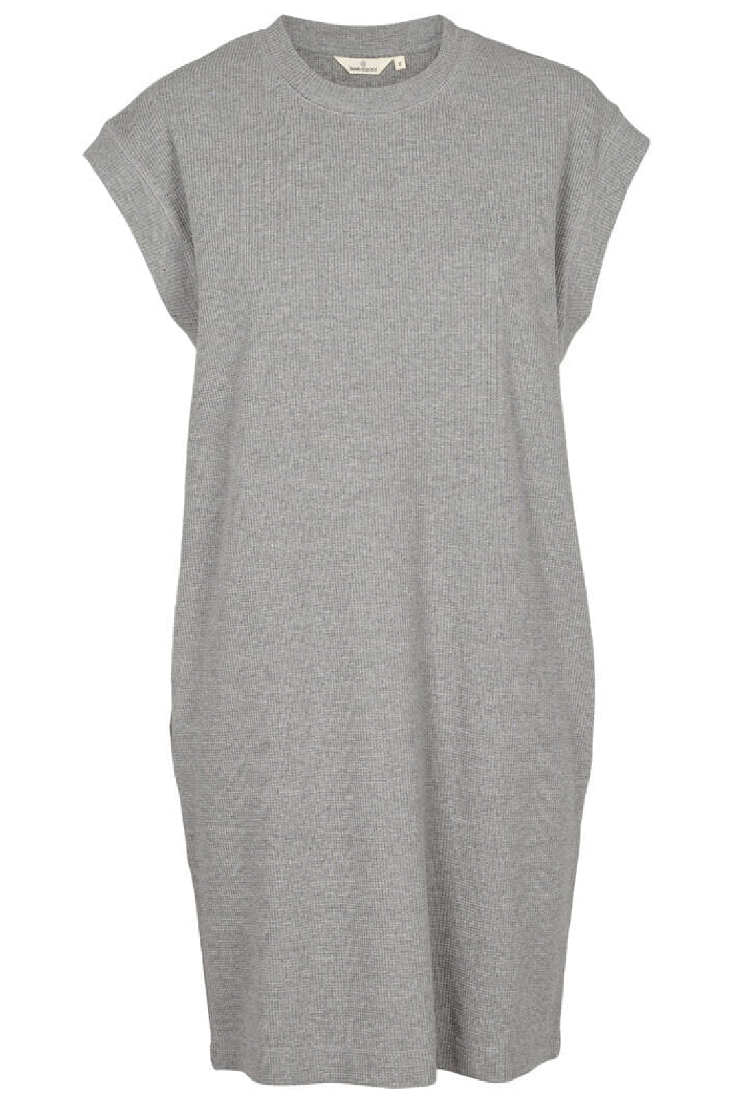 Basic Apparel - Barbara Tank Dress - Grey Melange Kjoler
