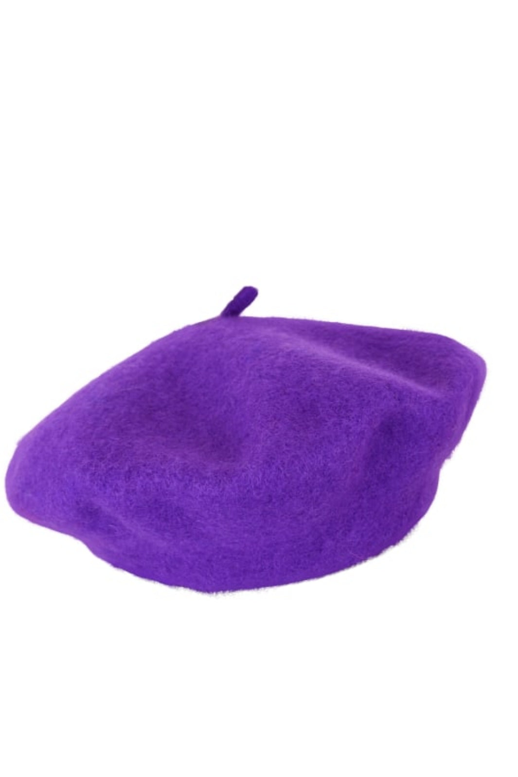 Black Colour - Bcalva Barret Hat - Violet Hatte 