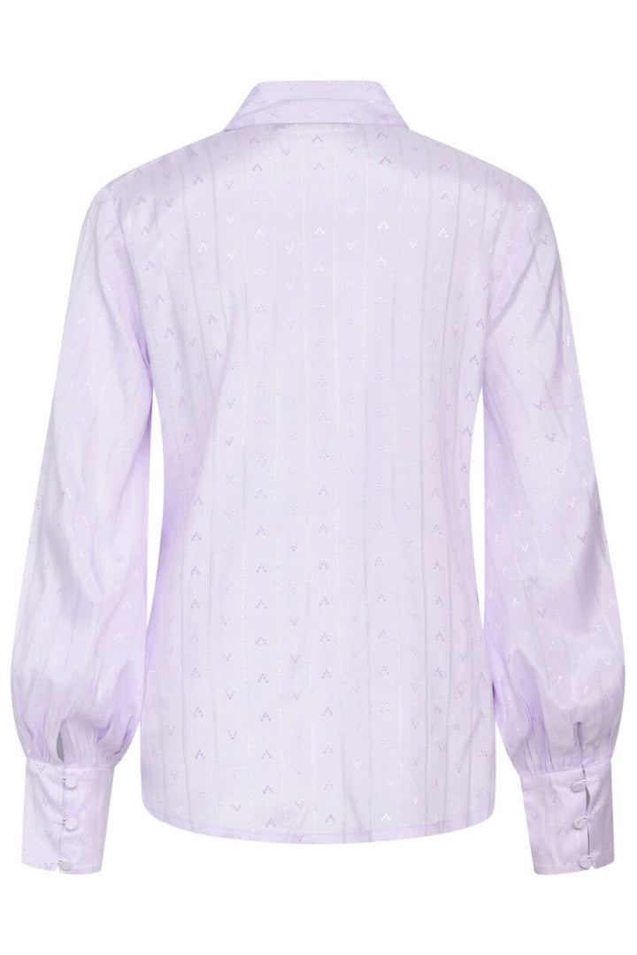 Bruuns Bazaar - Bilberry Daiva shirt - Purple Heather Skjorter 