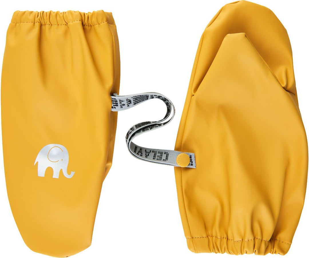 CELAVI - PU-Mittens w/o Padding (4755) - Mineral Yellow (372) Handsker & vanter