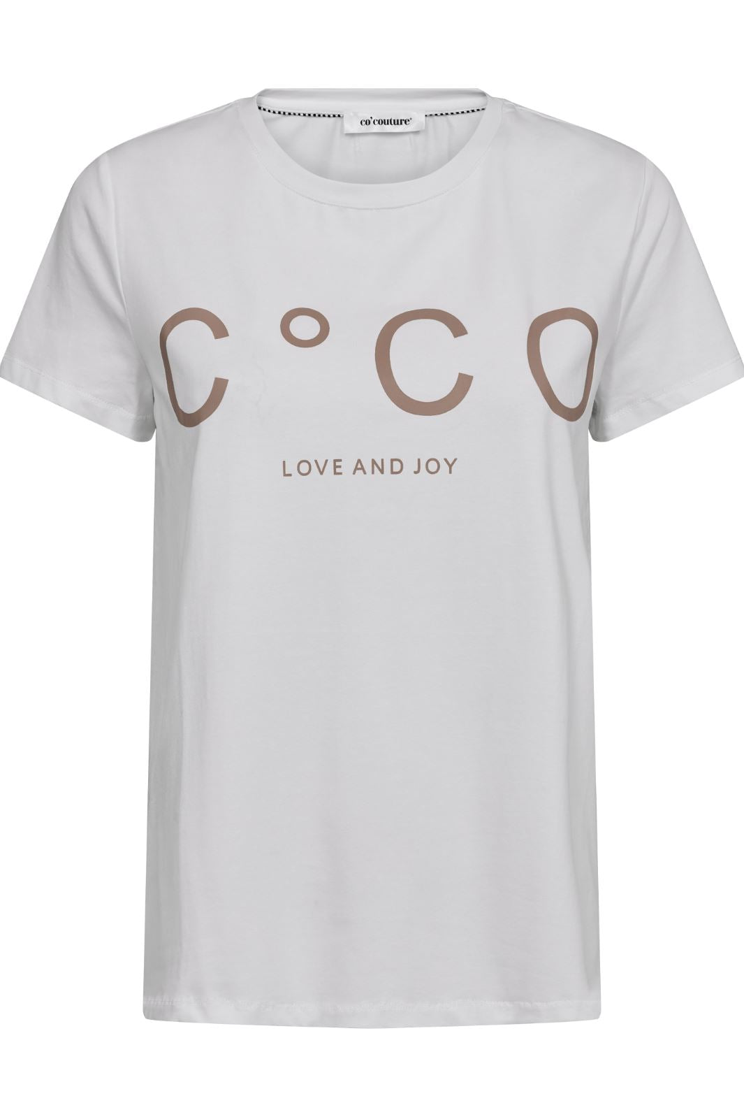 Co´couture - Coco Signature Tee - 40154 Whitewalnu T-shirts