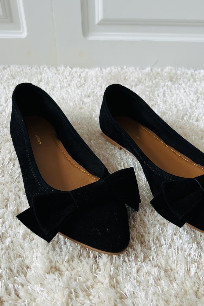 Copenhagen Shoes - Time On My Own - 0001 Black Ballerinaer 