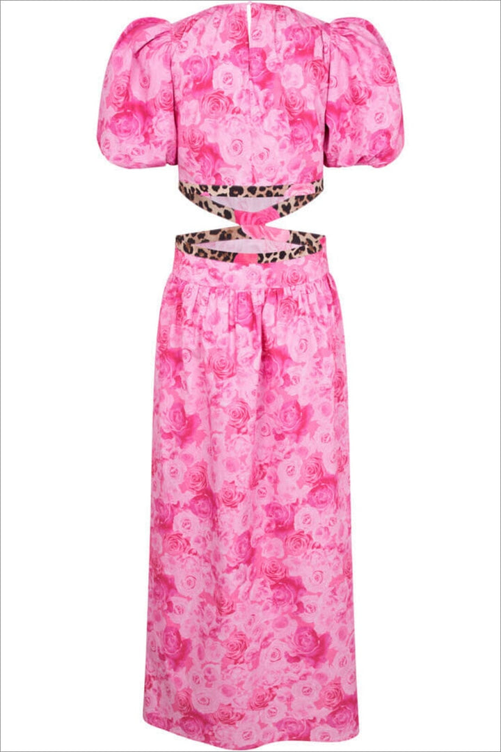 Cras - Lovisacras Dress Pink Rosegarden Kjoler 