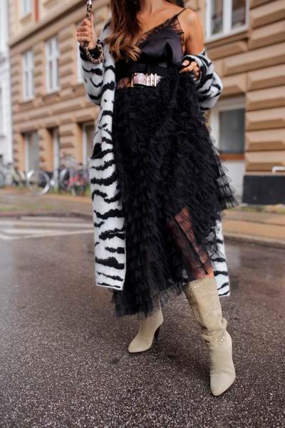 EMM Copenhagen - Tulle Skirt - Black Nederdele 