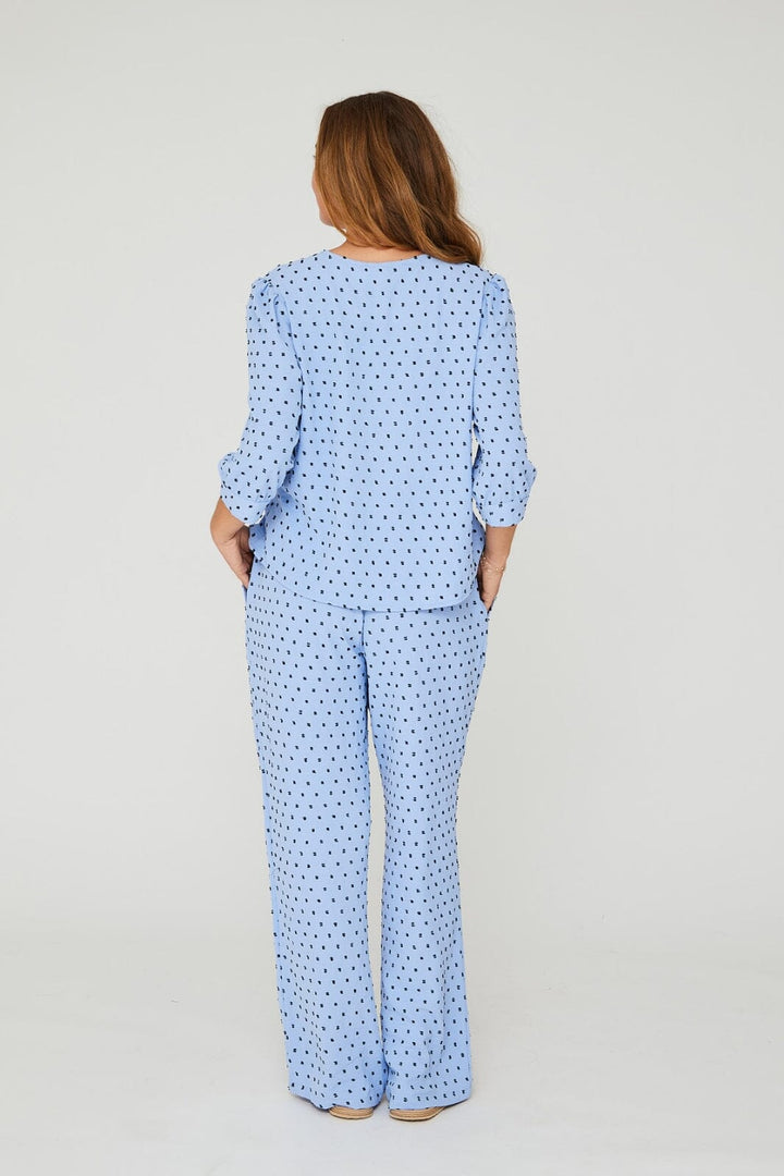 Forudbestilling - A-VIEW - Sif Pants - 282 Light Blue Bukser