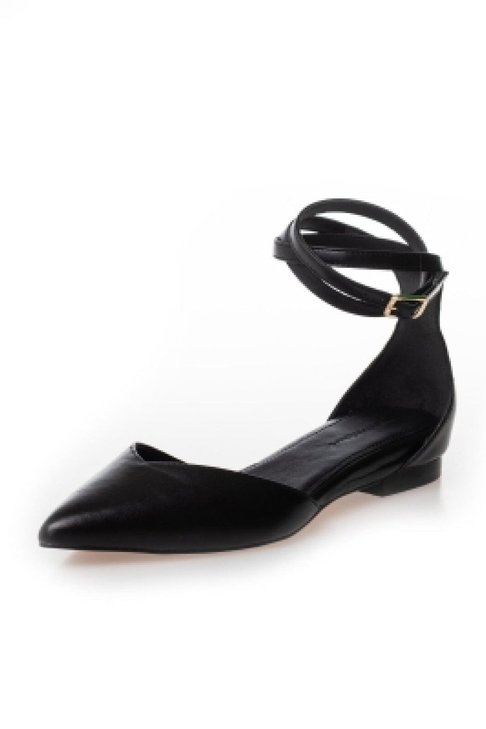 Forudbestilling - Copenhagen Shoes by Josefine Valentin - Flower Child - 0001 Black (Februar/Marts) Ballerinaer 