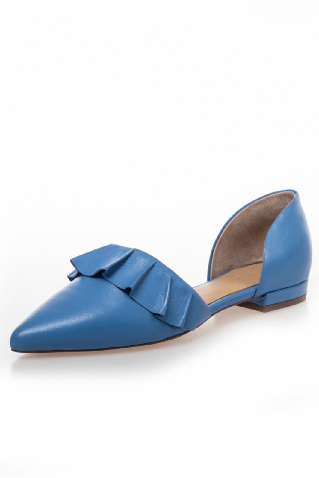 Forudbestilling - Copenhagen Shoes - New Romance 23 Leather - 1201 Electric Blue (Feb/Mar) Ballerinaer 