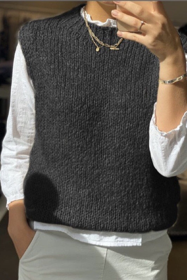 Forudbestilling - Noella - Kala Vest Wool - Black Veste