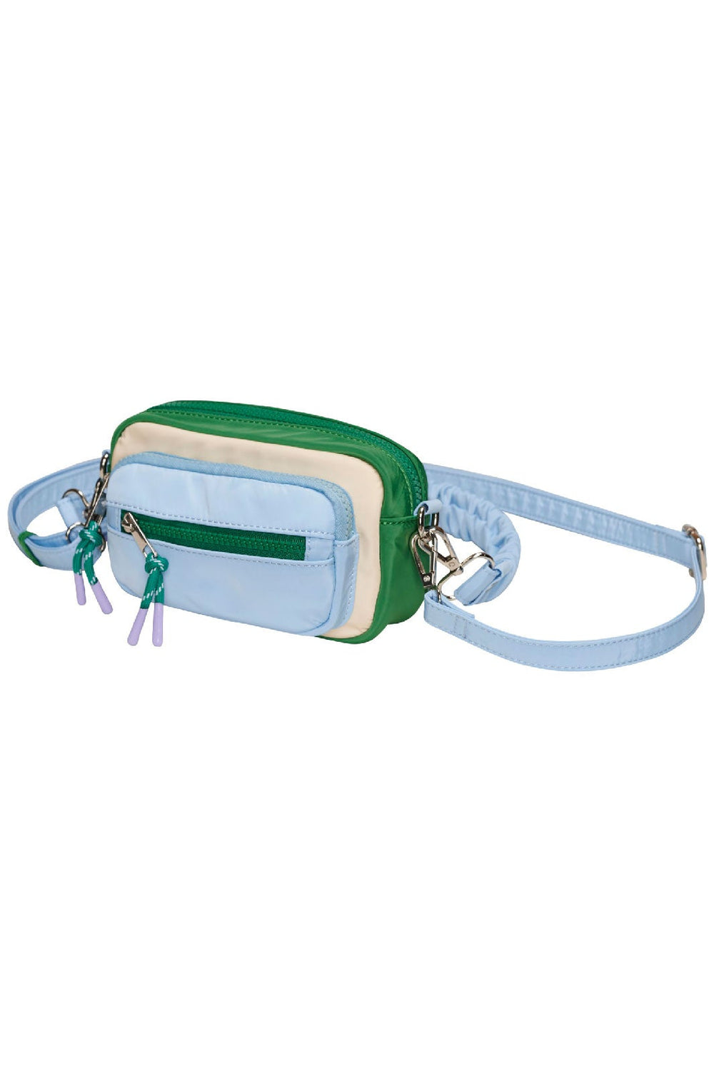 Forudbestilling - Noella - Madison Crossbody - Green/Cream/White/Skyblue (Januar/Februar) Tasker
