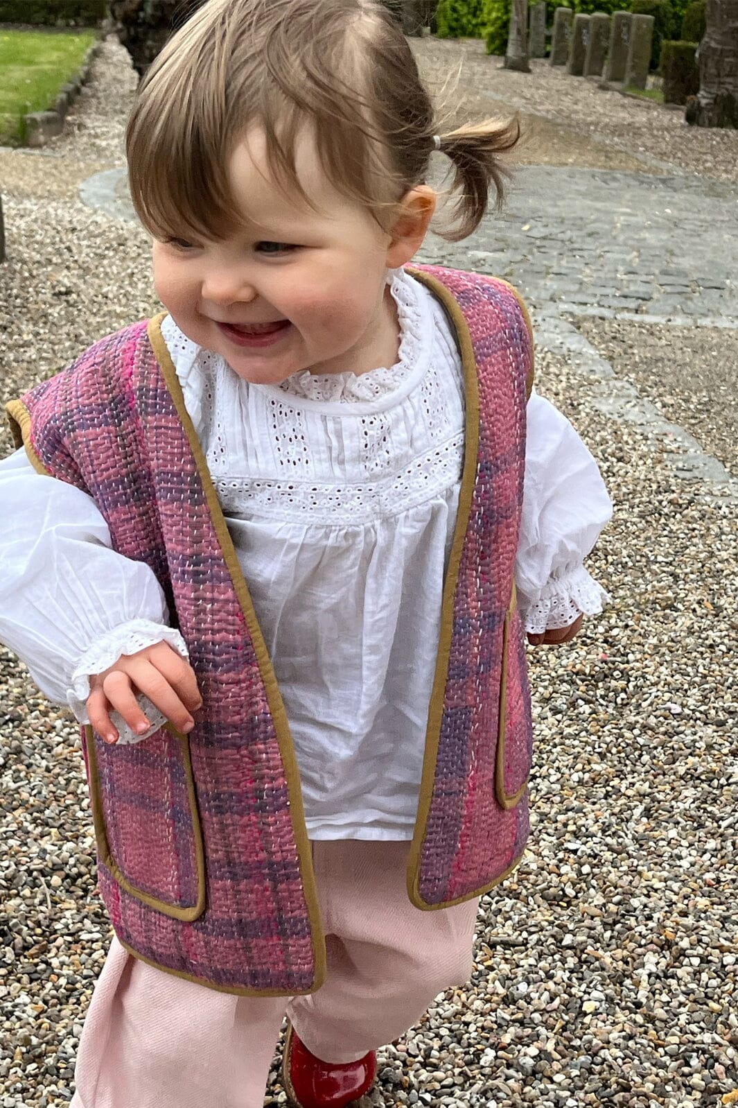 Forudbestilling - Sissel Edelbo - Preston MINI Kantha Vest - No. 110 Veste