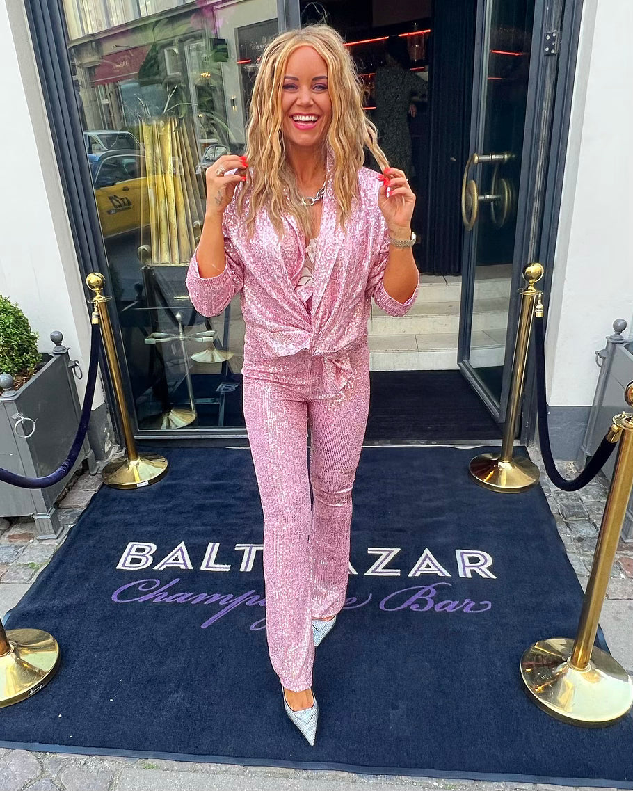 Forudbestilling - Valentin Studio - Glam Blazer - Pink (September) Blazere