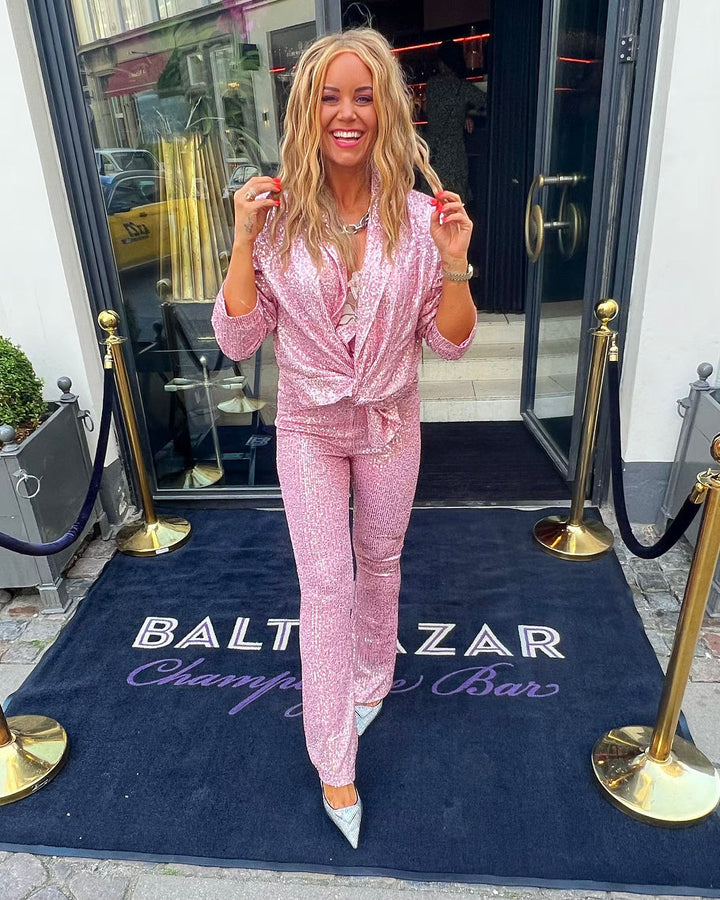 Forudbestilling - Valentin Studio - Glam Blazer - Pink (September) Blazere